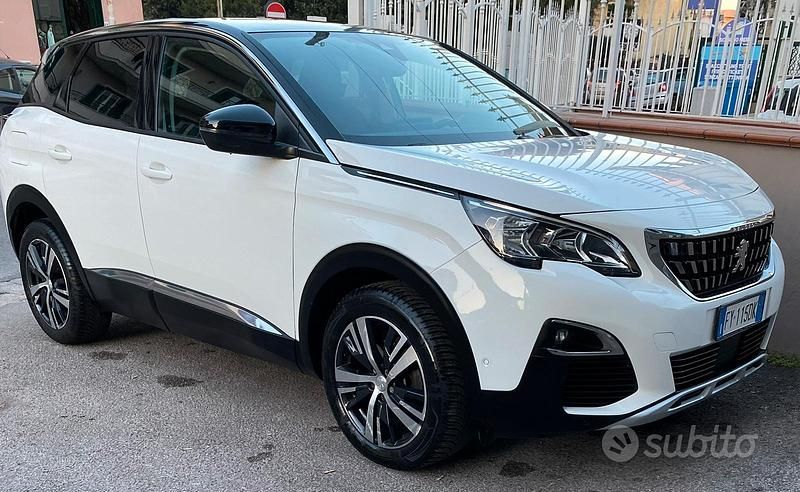 Usata Peugeot 3008 130 CV (95 kW) 2020 Bianco SUV