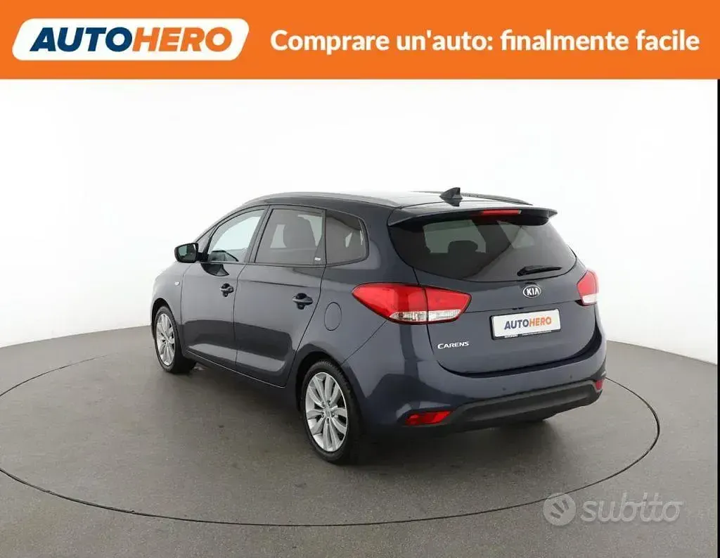 Usata Kia Carens 135 CV (99 kW) 2016 Blu Monovolume