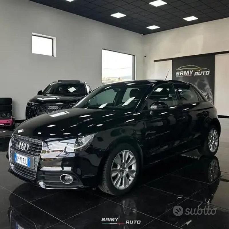 Usata Audi A1 Sportback Ambition 105 CV (77 kW) 2012 Nero Utilitaria