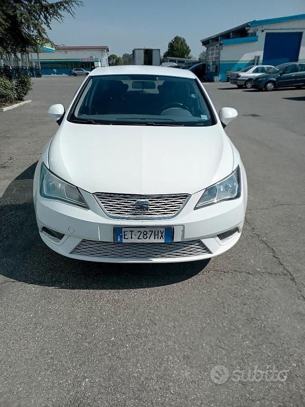 Usata Seat Ibiza 81 CV (59 kW) 2014 Bianco Berlina