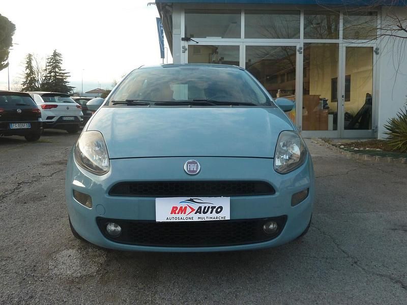 Usata Fiat Punto Lounge 75 CV (55 kW) 2014 Blu Utilitaria