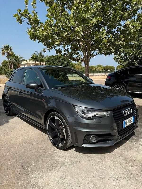 Usata Audi A1 S-Line 105 CV (77 kW) 2014 Grigio Utilitaria