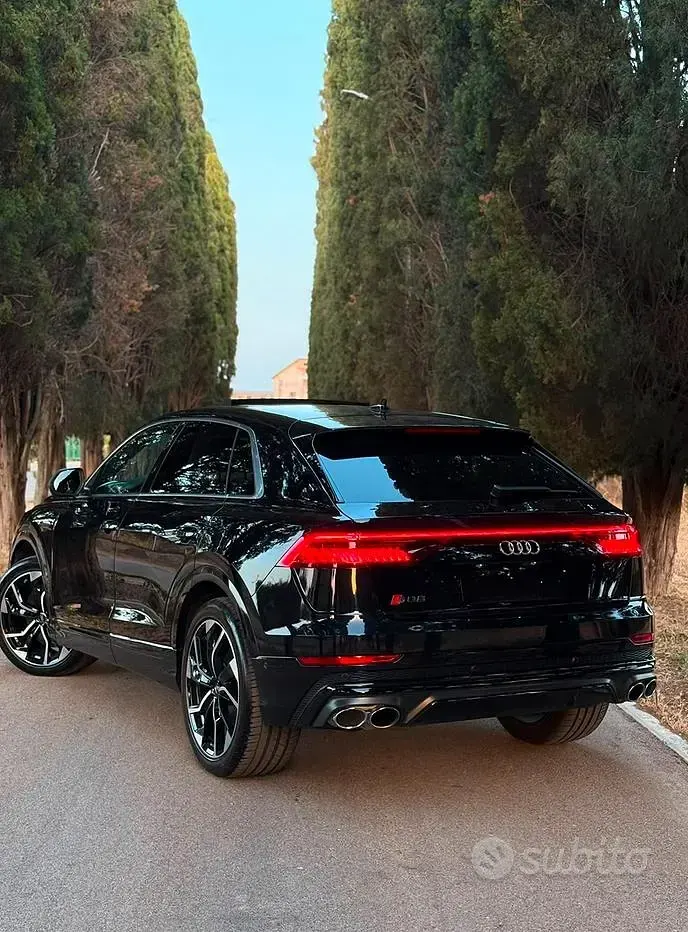 Usata Audi SQ8 S-Line 435 CV (319 kW) 2020 Nero SUV