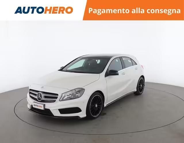 Usata Mercedes A180 Premium 108 CV (79 kW) 2015 Bianco Berlina