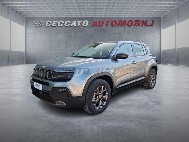 Nuova Jeep Avenger Longitude 101 CV (74 kW) 2025 Grigio SUV