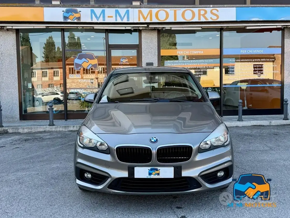 Usata BMW 216 Active Tourer Luxury Line 116 CV (85 kW) 2015 Grigio Monovolume