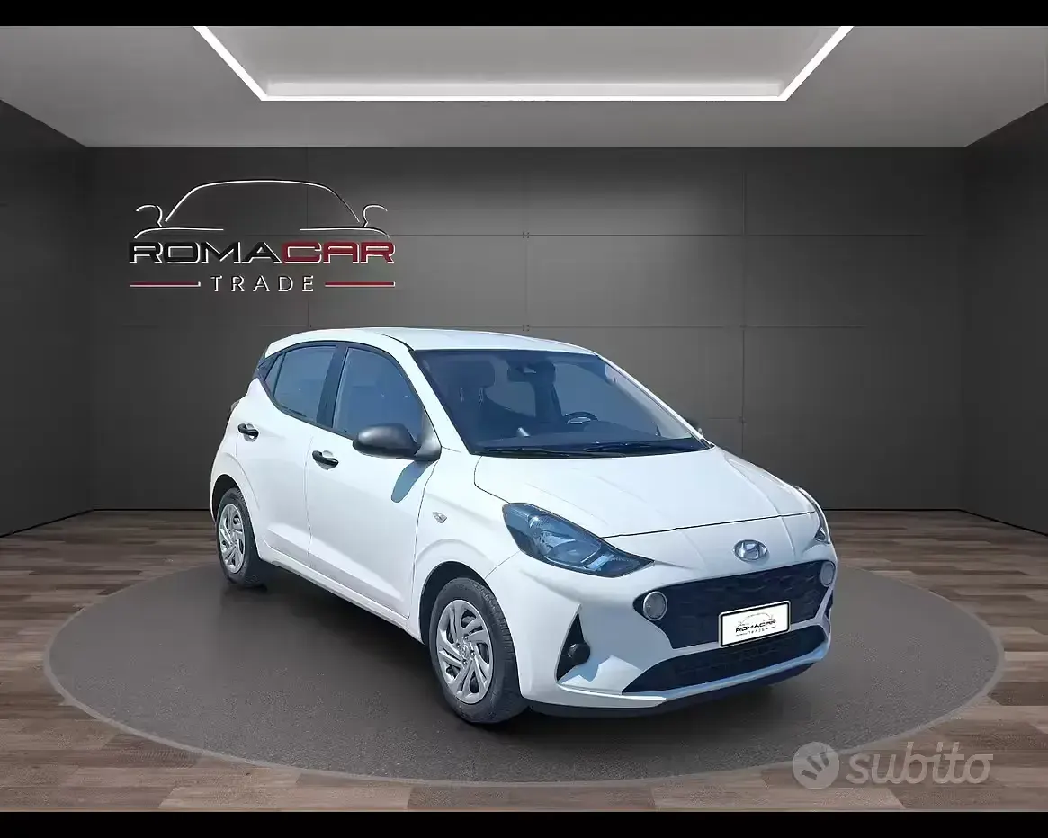 Usata Hyundai i10 Advanced 67 CV (49 kW) 2022 Bianco Utilitaria