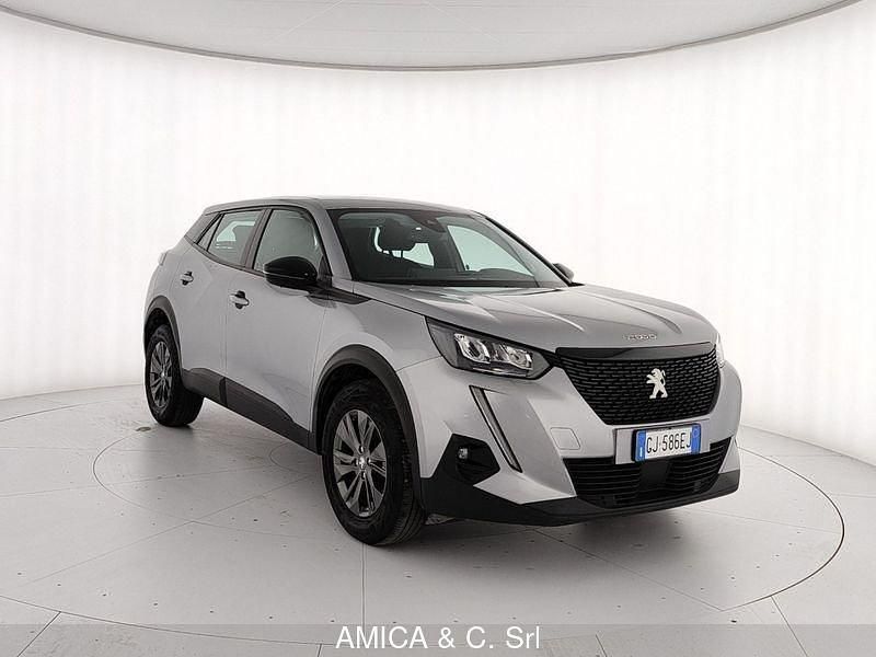 Grigio Usata 2022 Peugeot 2008 Active SUV | 13.900 € (Super prezzo) - Immagine 1/4