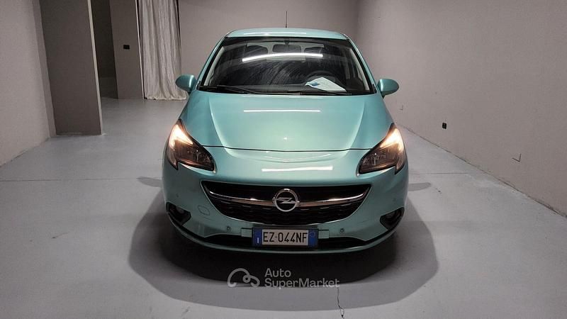 Usata Opel Corsa 95 CV (69 kW) 2015 Verde Utilitaria