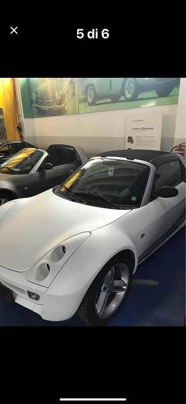 Usata Smart Roadster 82 CV (60 kW) 2003 Bianco Cabrio