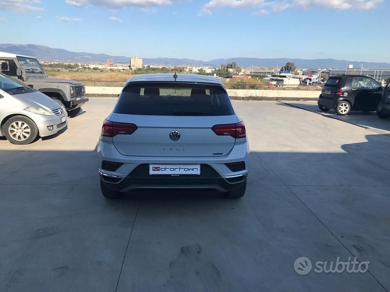 Usata VW T-Roc Advance 150 CV (110 kW) 2018 Bianco SUV