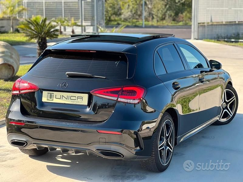 Usata Mercedes A200 Premium Plus 150 CV (110 kW) 2020 Nero Berlina