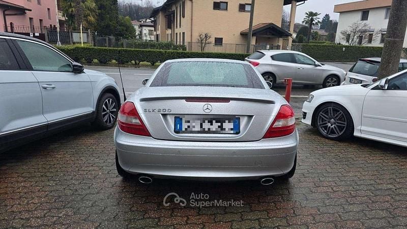Usata Mercedes SLK200 Chrome 184 CV (135 kW) 2009 Antracite Cabrio