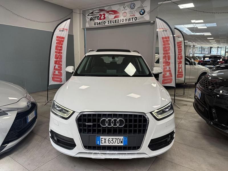 Usata Audi Q3 Advanced Plus 140 CV (102 kW) 2014 Bianco SUV