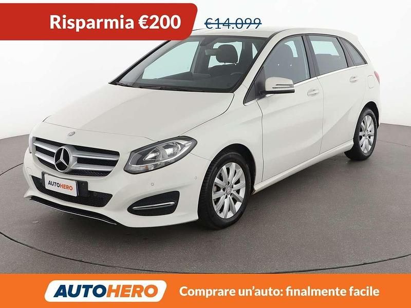 Usata Mercedes B180 Business 109 CV (80 kW) 2016 Bianco Monovolume