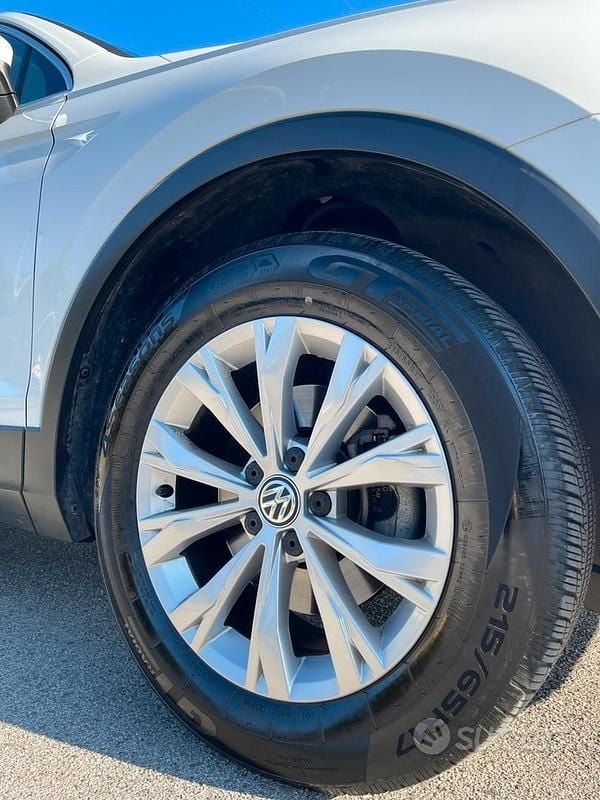 Usata VW Tiguan 125 CV (91 kW) 2017 Bianco SUV