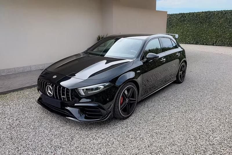 Usata Mercedes A45 AMG Premium Plus 421 CV (309 kW) 2022 Nero Berlina