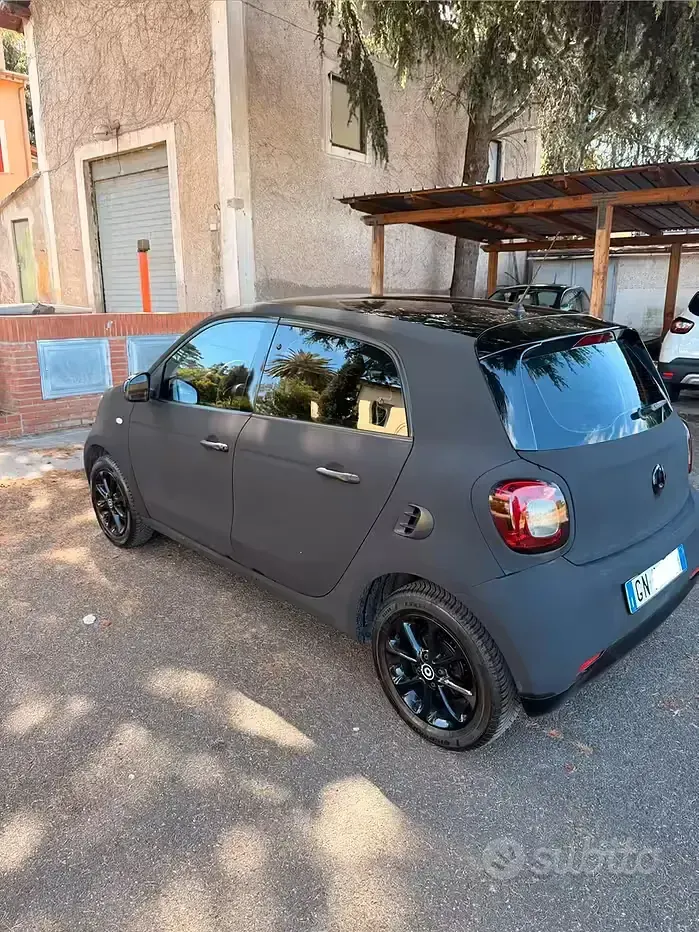 Usata Smart ForFour Brabus 71 CV (52 kW) 2019 Nero Utilitaria
