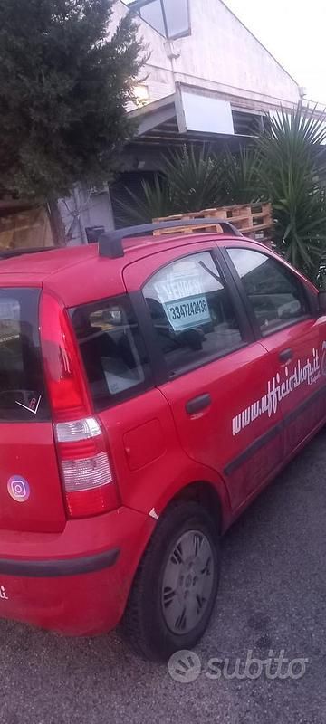 Usata Fiat Panda 2004 Rosso Berlina