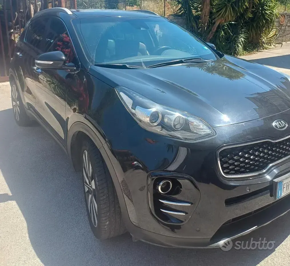 Usata Kia Sportage 115 CV (84 kW) 2017 Nero SUV