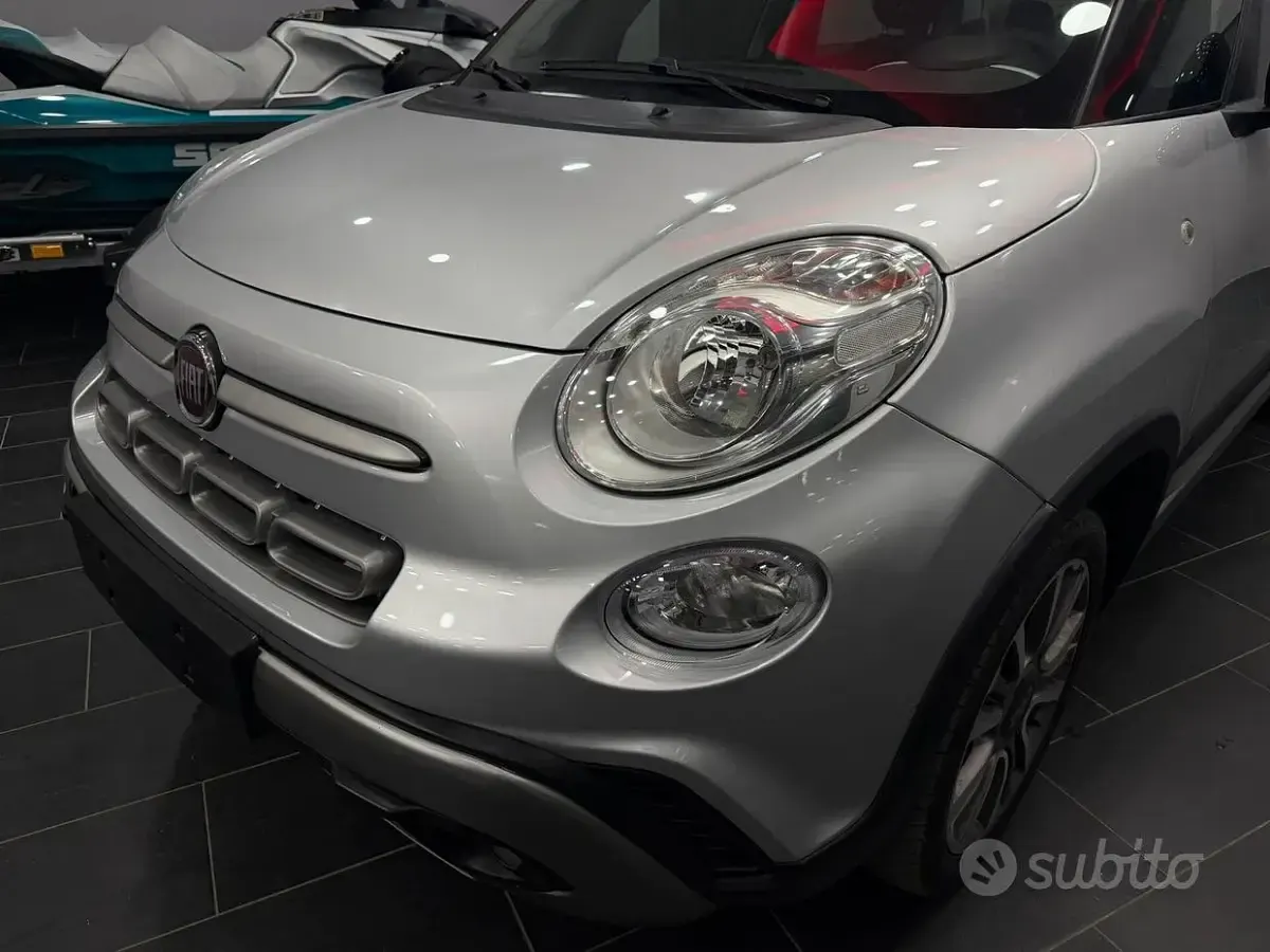 Usata Fiat 500L Cross 95 CV (69 kW) 2021 Grigio Monovolume