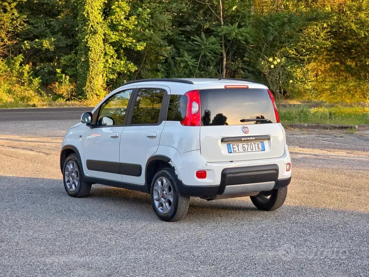 Usata Fiat Panda Trekking 75 CV (55 kW) 2015 Bianco Utilitaria