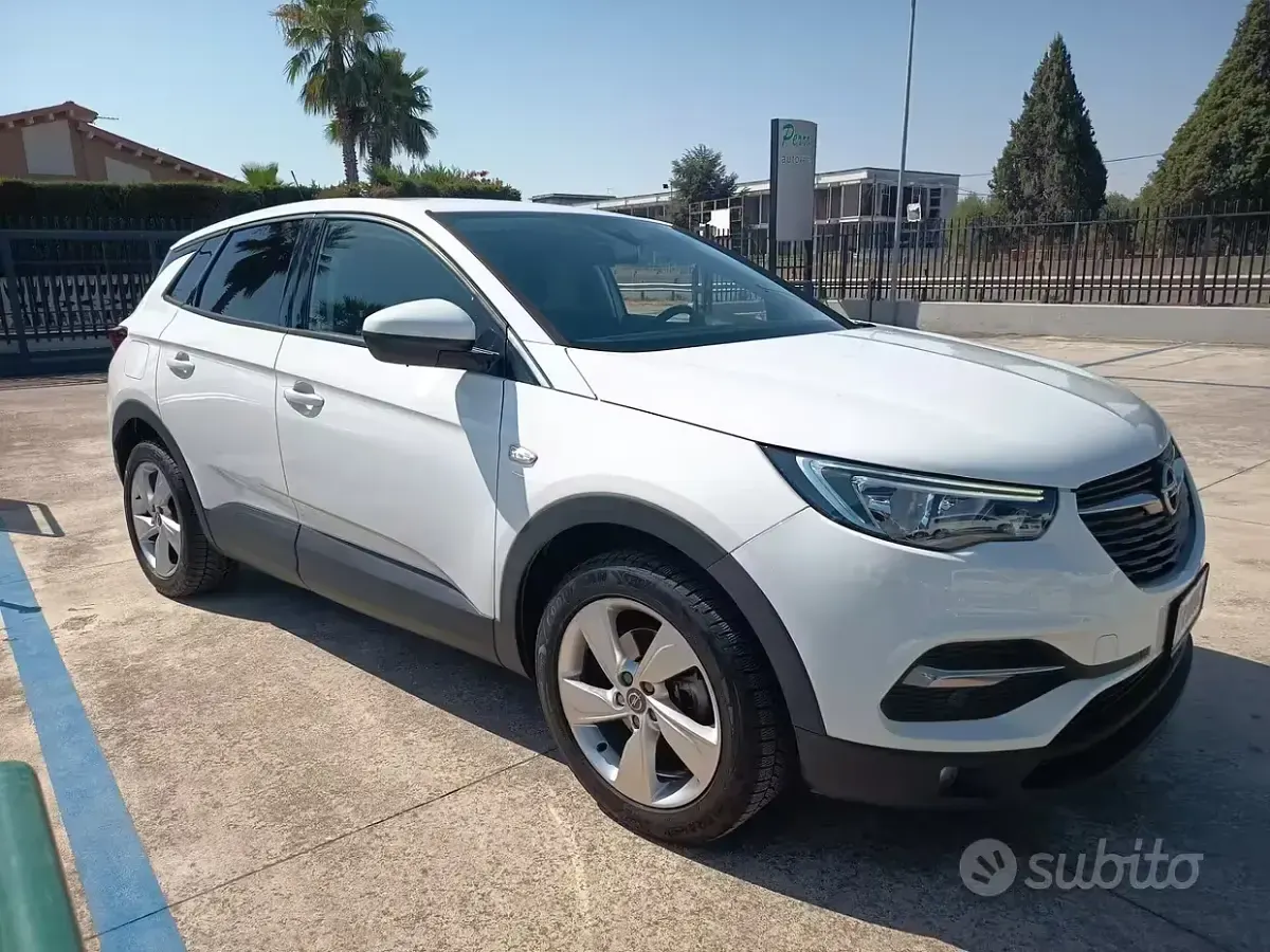 Usata Opel Grandland X 120 CV (88 kW) 2018 Bianco SUV