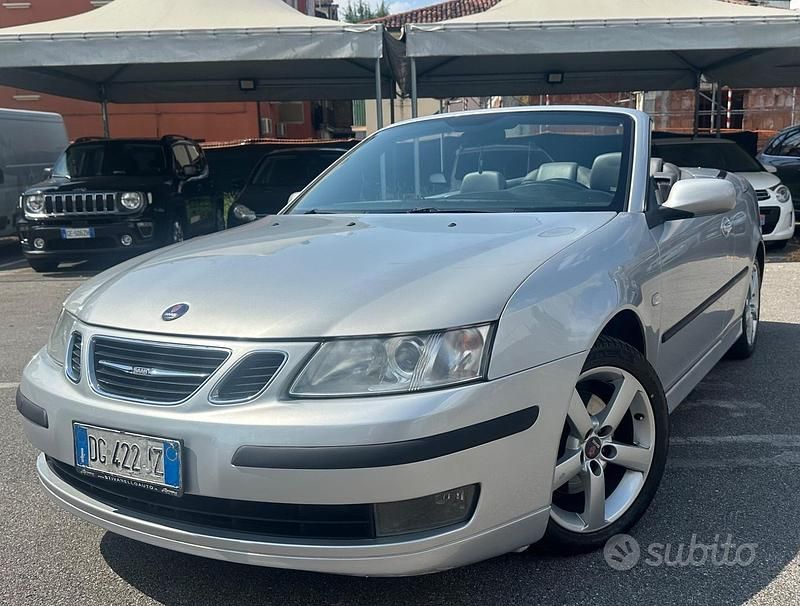 Argento Usata 2007 Saab 9-3 Cabriolet Vector Cabrio | 3500 € (Super prezzo) - Immagine 1/4