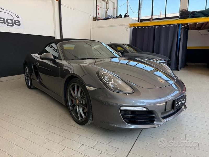 Usata Porsche Boxster 315 CV (231 kW) 2014 Grigio Cabrio