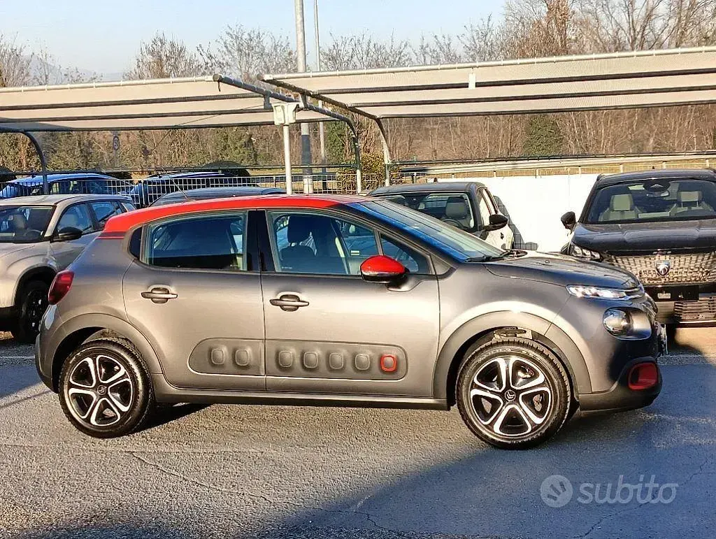 Usata Citroën C3 PureTech 82 CV (60 kW) 2018 Grigio Utilitaria