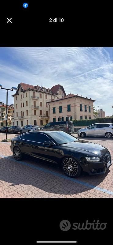 Usata Audi A5 2010 Nero Coupé