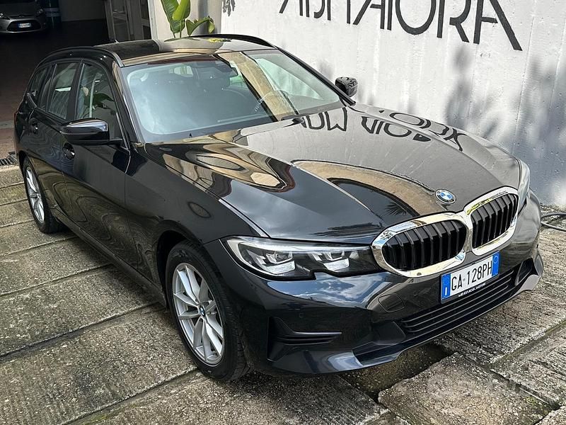 Usata BMW 320 Sport Line 190 CV (139 kW) 2020 Nero Station wagon