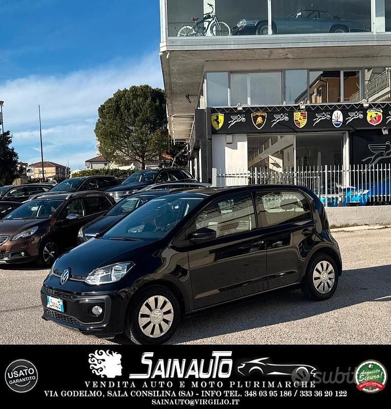 Usata VW up! Move 60 CV (44 kW) 2017 Nero Utilitaria