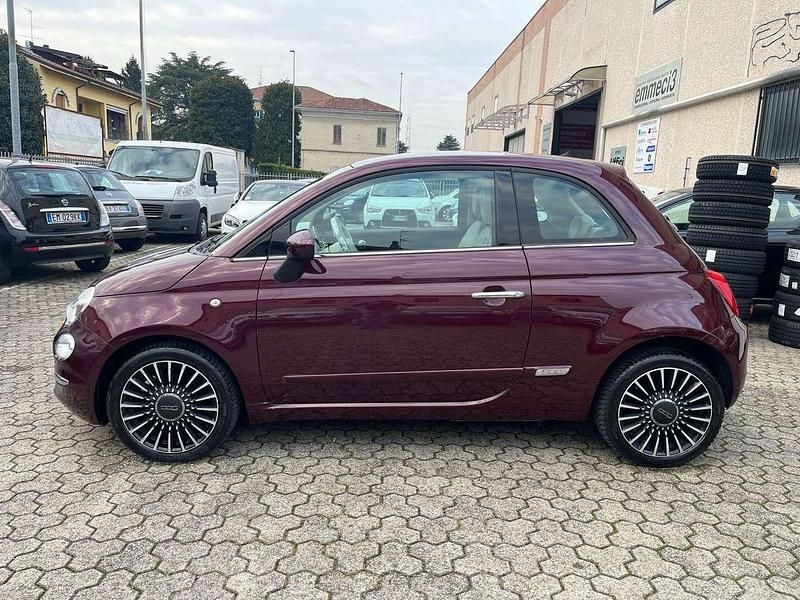 Usata Fiat 500 Lounge 69 CV (50 kW) 2017 Lilla Utilitaria