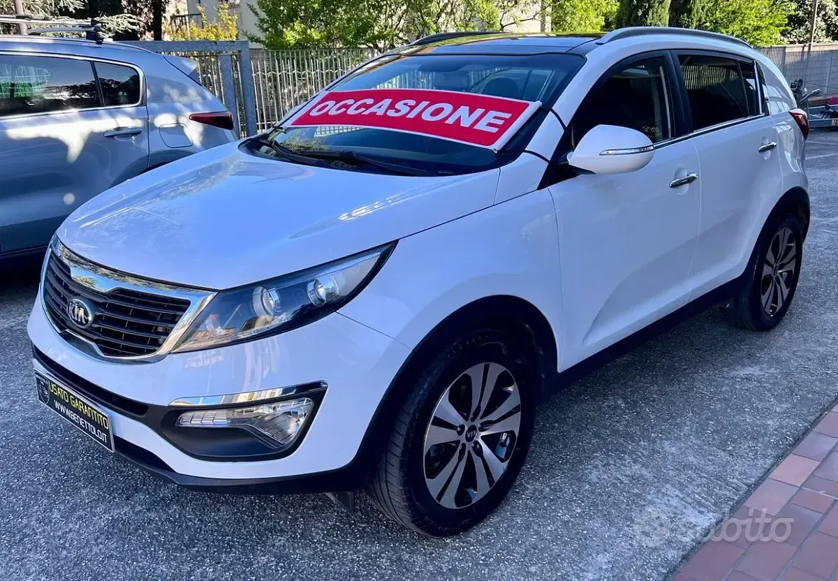 Gebraucht Kia Sportage 116 PS (85 kW) 2013 Weiß SUV