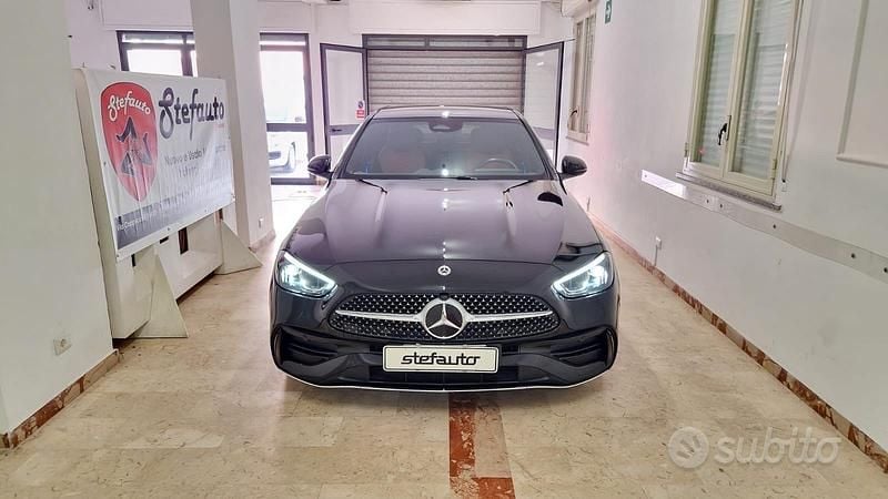 Usata Mercedes C220 Premium Plus 200 CV (147 kW) 2022 Nero Berlina