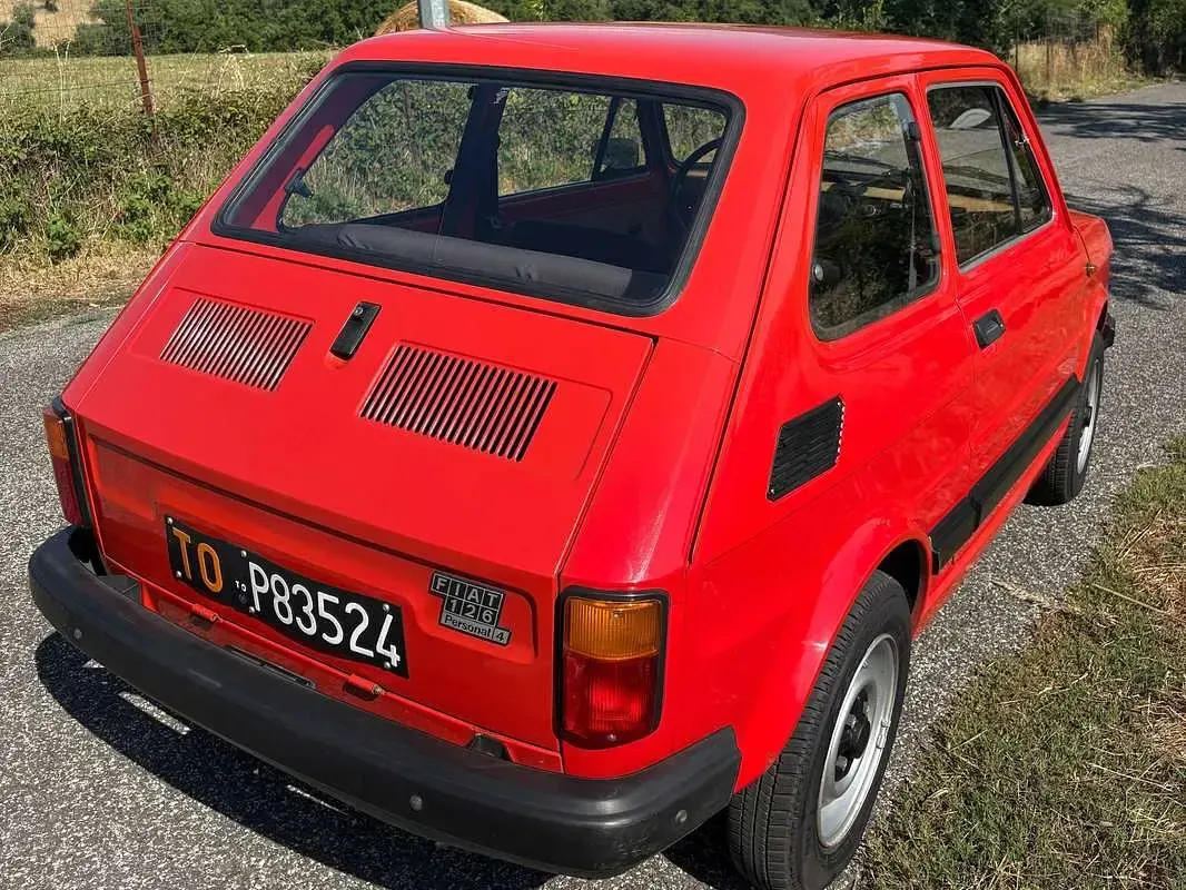 Usata Fiat 126 23 CV (16 kW) 1977 Rosso Utilitaria