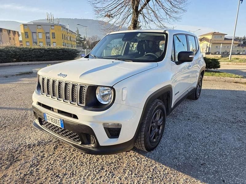 Bianco Usata 2024 Jeep Renegade Longitude SUV | 21.990 € (Buon prezzo) - Immagine 1/4