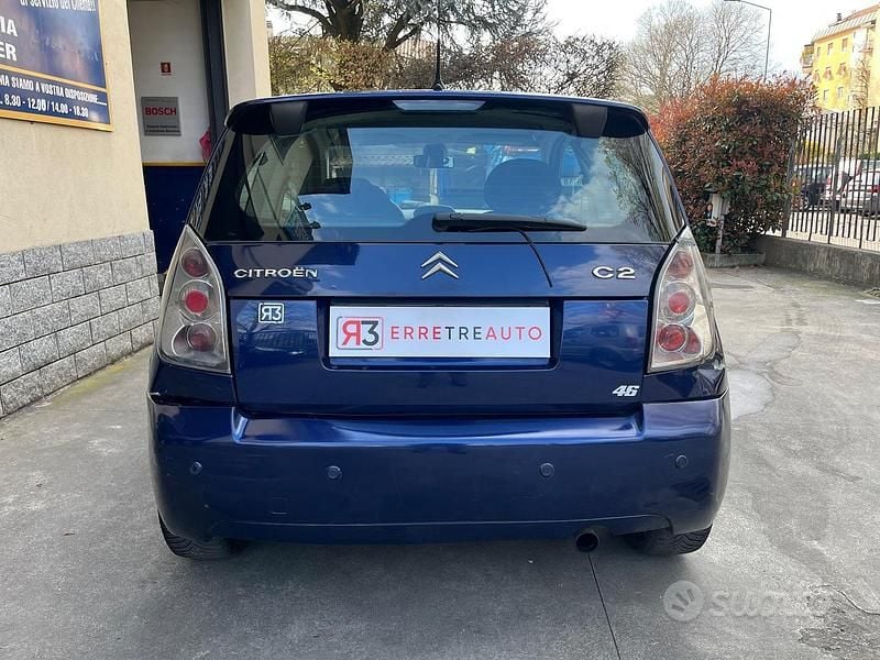 Usata Citroën C2 VTR Sport 70 CV (51 kW) 2004 Blu Utilitaria