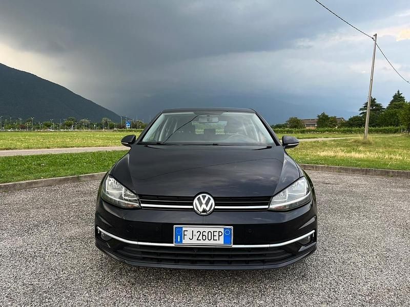 Usata VW Golf VII Executive 125 CV (91 kW) 2017 Nero Berlina