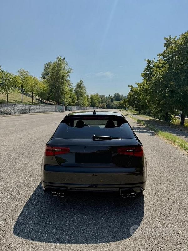 Usata Audi S3 Ambiente 300 CV (220 kW) 2015 Nero Berlina