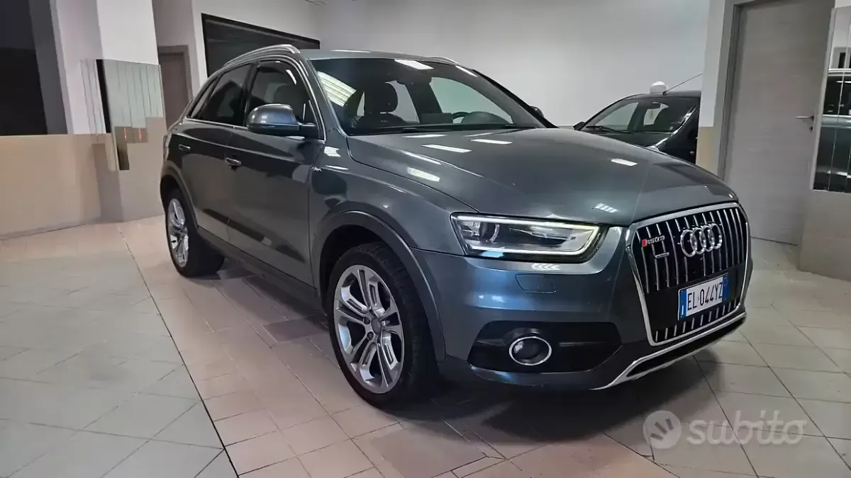 Usata Audi Q3 S-Line 177 CV (130 kW) 2012 Grigio SUV