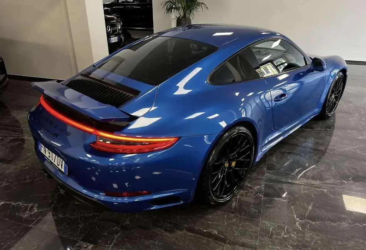 Usata Porsche 911 Carrera 4S 420 CV (308 kW) 2016 Blu/azzurro Coupé