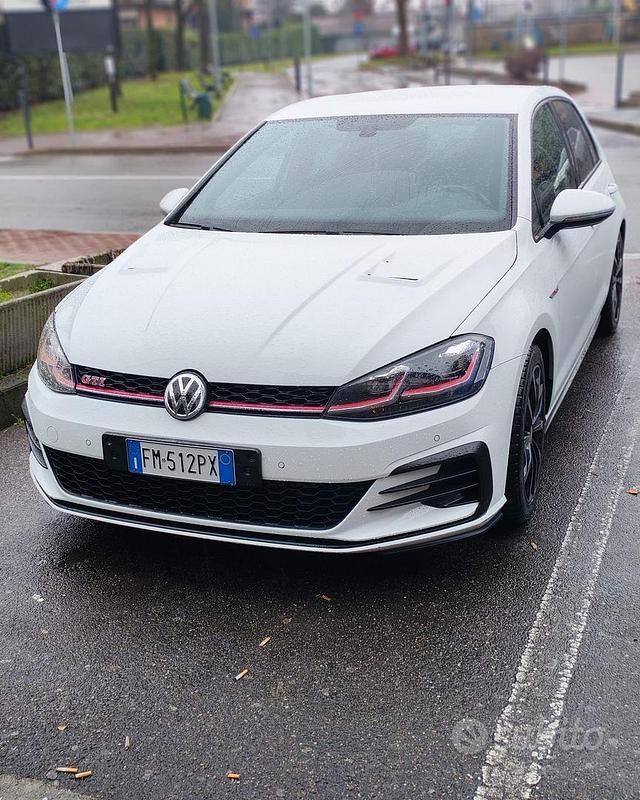 Usata VW Golf VII GTI 245 CV (180 kW) 2017 Bianco Berlina