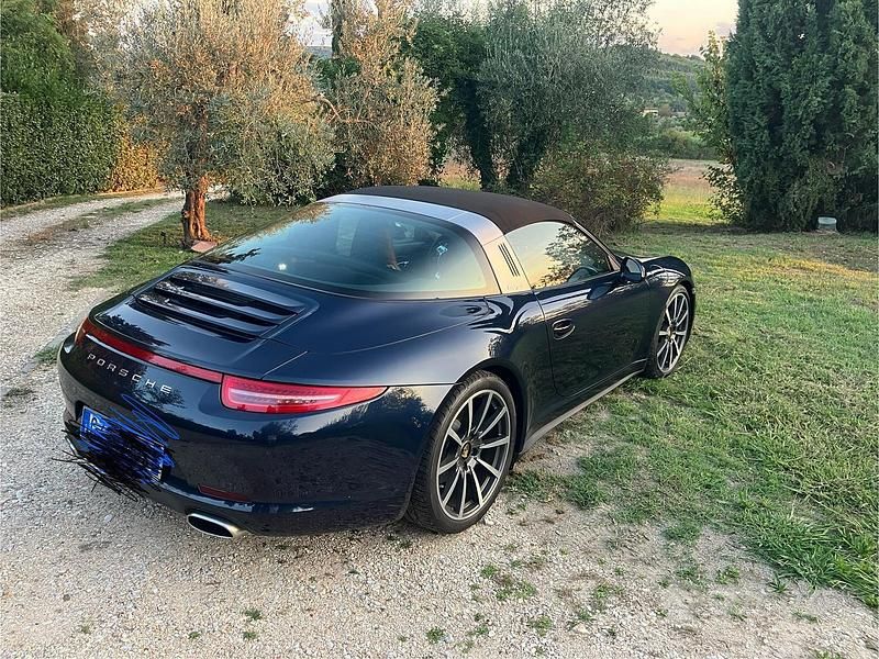Usata Porsche 991 2014 Blu Cabrio