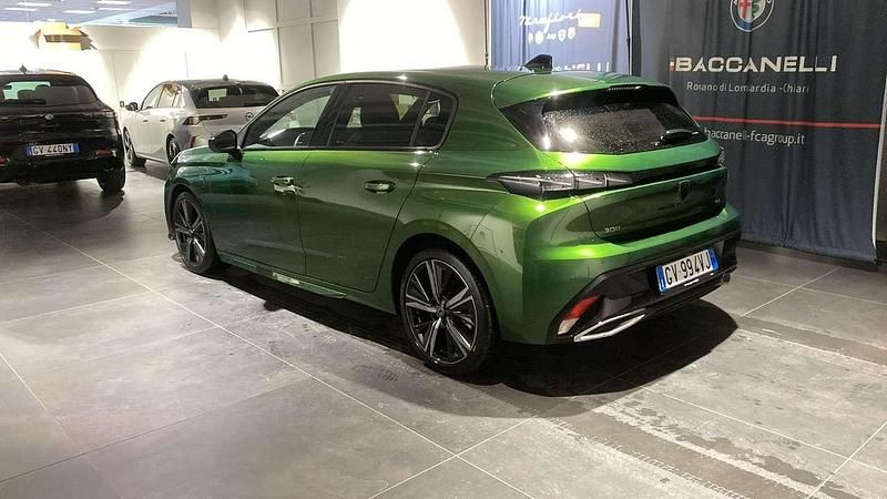 Usata Peugeot 308 GT 131 CV (96 kW) 2024 Verde Berlina