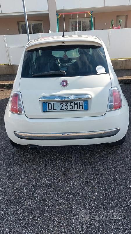 Usado Fiat 500 2008 Blanco Utilitario