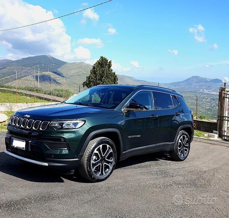 Usata Jeep Compass Limited 120 CV (88 kW) 2021 Verde SUV