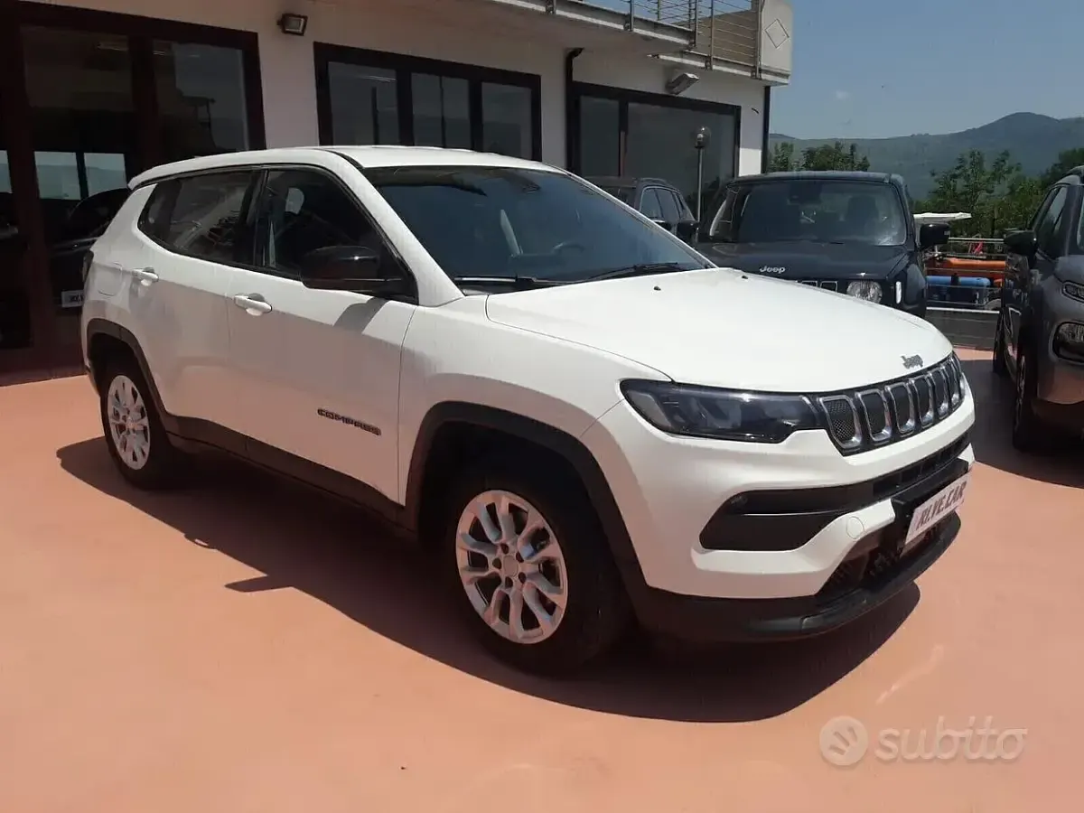 Usata Jeep Compass Longitude 131 CV (96 kW) 2022 Bianco SUV
