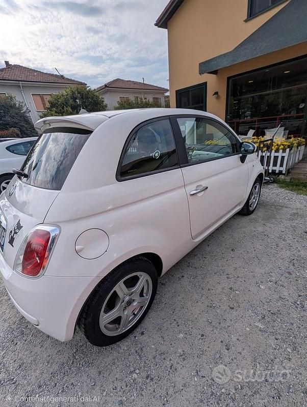 Usata Fiat 500 69 CV (50 kW) 2008 Bianco Berlina